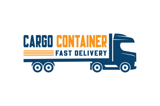Truck Trucking Company Transportation Logo Template