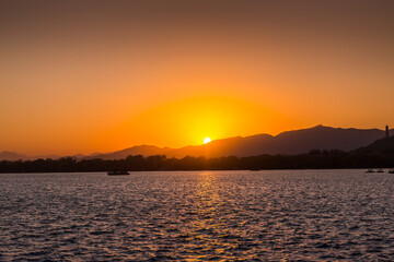 scenery in Summer Palace in beijing  China