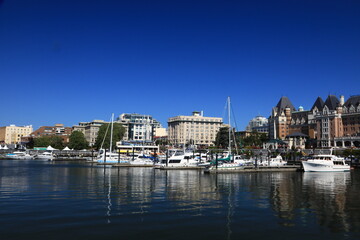 Fototapeta premium Harbor in Victoria Canada 