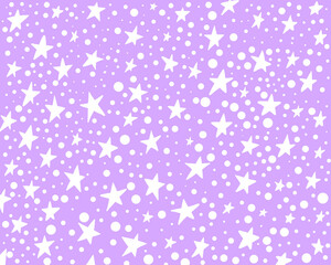 Purple background with a lot of stars