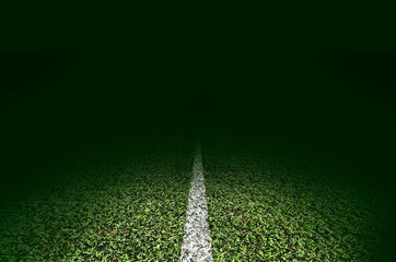 sports field turf grass sport ball football soccer game arena copy space lighting stadium