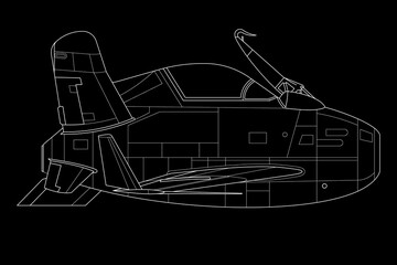 XF-85 avión de combate, caza parásito