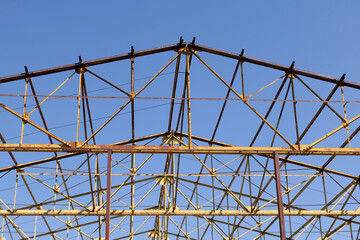 charpente d'entrepôt