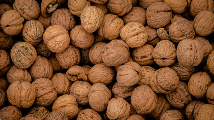 Nuts ready to be enjoyed, used in Mexican dishes, such as Chile en Nogada.