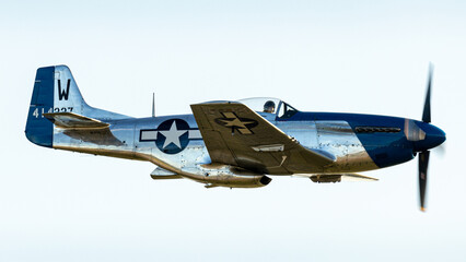 The incredible P-51 Mustang at the Stuart Air Show