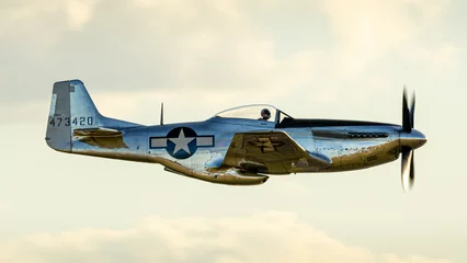 Wallpaper murals Old airplane The incredible P-51 Mustang at the Stuart Air Show