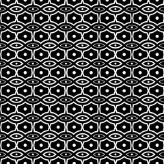 Monochromatic Abstract Pattern for multiple purposes Black and White Seamless Geometric Minimal Vector Pattern Design.
