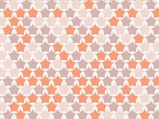beautiful abstract star seamless pattern design