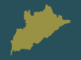 Obraz premium Tirane, Albania. Solid. No legend