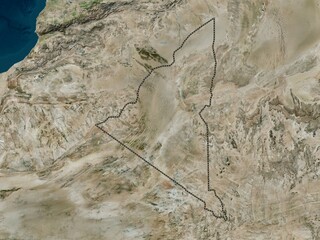 Adrar, Algeria. High-res satellite. No legend