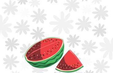 background watermelon fruit food health