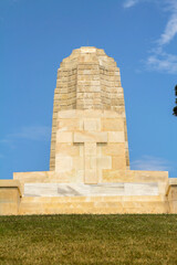Canakkale,Turkey : Chunuk Bair New Zeland Memorial, Chunuk Cemetery in Conk Bayiri, Gallipoli. - obrazy, fototapety, plakaty