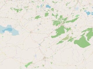 Batna, Algeria. OSM. No legend