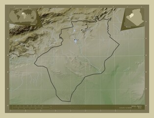 Bechar, Algeria. Wiki. Labelled points of cities