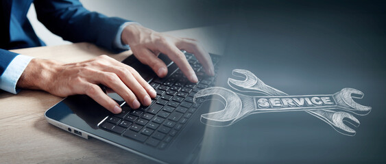 technical problem service .repair equipment