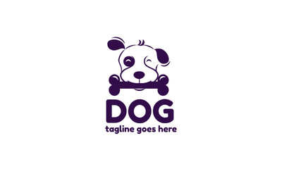 dog mascot logo
