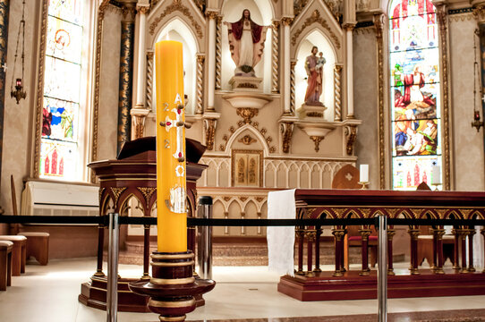 Catholic Church Chapel In Southern Brazil