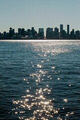 Glitter on the water