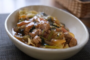 海鮮あんかけ焼きそば