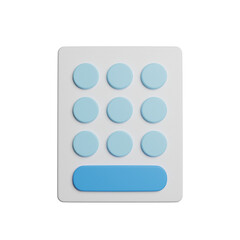 Dial Pad Button