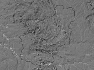 Cuanza Norte, Angola. Bilevel. No legend