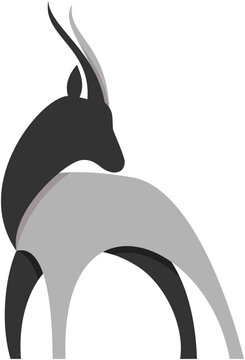 Illustration of gazelle