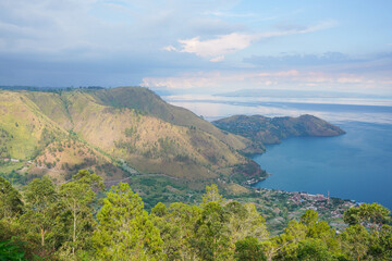 Lake Toba (Indonesian: Danau Toba)  is a large natural lake in North Sumatra, Indonesia, occupying...