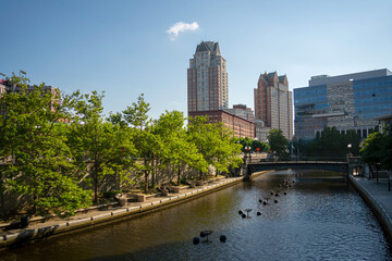 Naklejka premium view of the Rhode Island