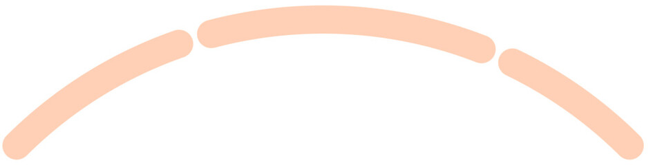 Obraz premium Minimal Curved Line Design.