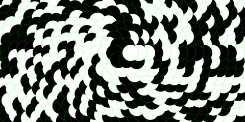 Dark Green vector backdrop with dots.