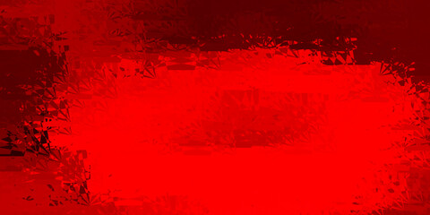Light Red vector template with triangle shapes.