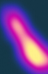 Modern Gradient Abstract Poster Layout with Retro TrippyTexture