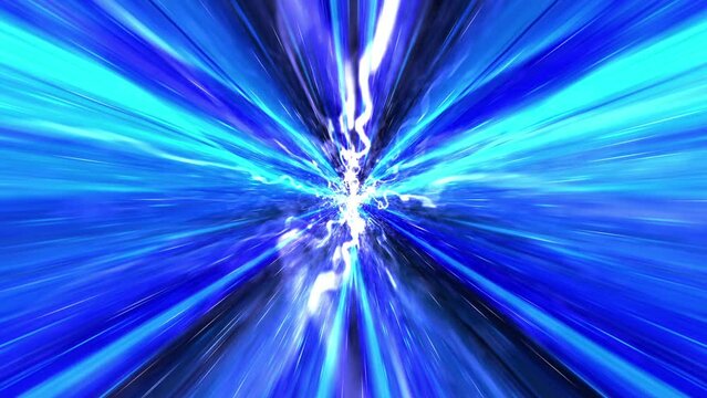 Abstract Cyberspace Animation Background, Loop
