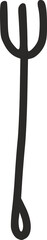 kitchenware illustrations: fork
