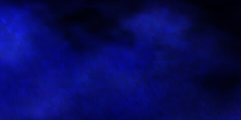 Dark Purple vector template with crystals, triangles.