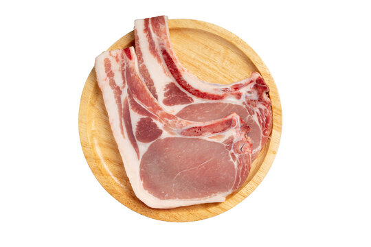 pork on the chopping board png