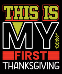 Thanksgiving Quotes T-shirt Design Vector