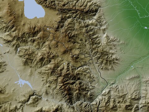Kalbajar-Lachin, Azerbaijan. No legend