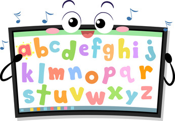 Interactive Mascot Nursery Rhymes Illustration
