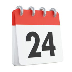 31 on 3D render of calendar