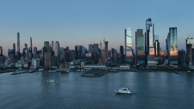 Hudson Yards at Blue Hour - NYC