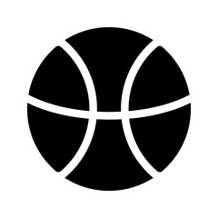 Basketball Icon Vector Symbol Design Illustration