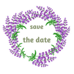 Beautiful Purple flower bouquet element 