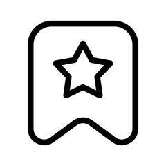 Bookmark Icon Vector Symbol Design Illustration