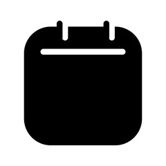 Calendar Icon Vector Symbol Design Illustration