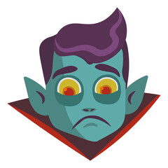 Vampire head