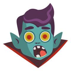 Vampire head