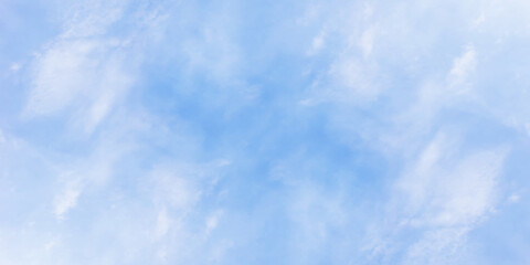 Tiny clouds covered the winter seasonal morning blue sky background, fresh and clear view of morning sky with puffy clouds, beautiful sky background for wallpaper, calender, cover and any design.