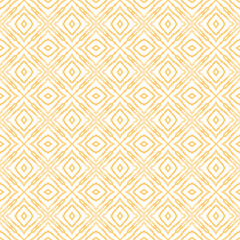Textured stripes pattern. Yellow symmetrical