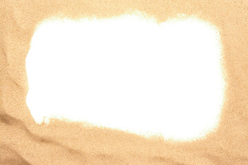 Closeup of sand of a beach or a desert - 529581155
